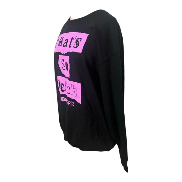 Mean Girls That's So Fetch Sweatshirt Black Medium - Picture 3 of 7